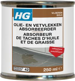 Hg HG Tegel en natuursteen olie en vetvlekken absorbeerder