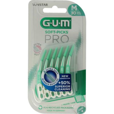 Gum Soft picks advanced pro medium (30st) 30st
