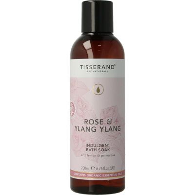 Tisserand Bath soak roos & ylang ylang (200ml) 200ml
