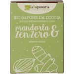 La Saponaria Zeep olive oil almond ginger (100g) 100g thumb