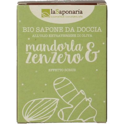 La Saponaria Zeep olive oil almond ginger (100g) 100g