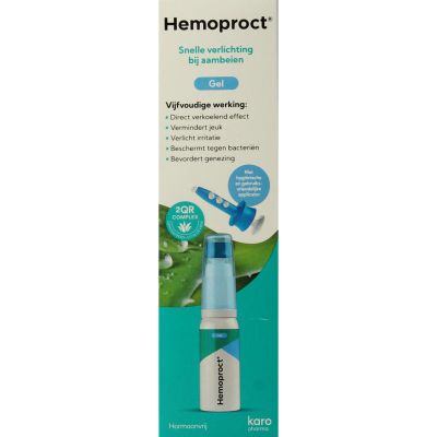 Hemoproct Gel canule (45ml) 45ml