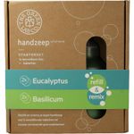 The Green Lab Co Handzeep premium starterset eu calyptus & basilicum (1set) 1set thumb