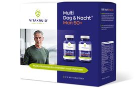 Vitakruid Vitakruid Multi dag & nacht man 50+ 2 x 90 tabletten (180tb)