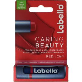 Labello Labello Caring beauty red (4.8g)