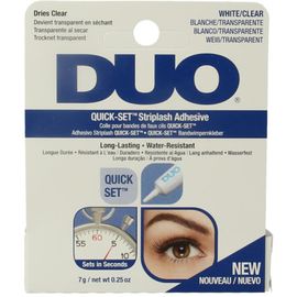 Duo Duo Quickset striplash adhesive wh ite/clear (7g)