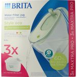 Brita Waterfilterbundel cool powder green + 3 filters (1st) 1st thumb