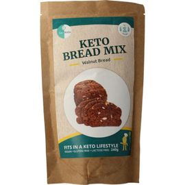Go-Keto Go-Keto Broodbakmix walnoot brood keto koolhydraatarm (240g)