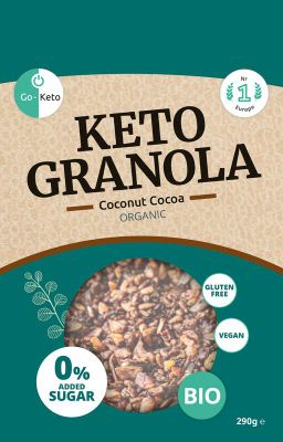 Go-Keto Granola kokos chocolade bio ke to koolhydr arm gv (290g) 290g
