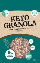 Go-Keto Go-Keto Granola kokos chocolade bio ke to koolhydr arm gv (290g)