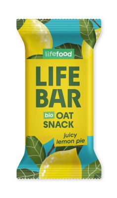 Lifefood Lifebar oatsnack lemon zacht b io (40g) 40g