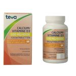Teva Calcium/Vitamine D 500mg/400IE (90kt) 90kt thumb