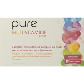 Pure Pure Multivitamine volwassenen (30tb)