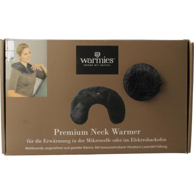 Warmies Neck warmer zwart (1st) 1st