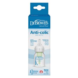 Dr Brown's Dr Brown's Option+ anti colic fles 60ml (1st)