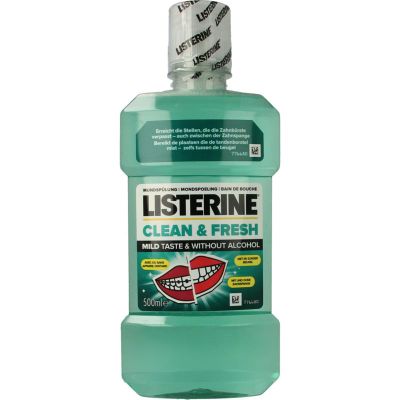 Listerine Mondwater clean & fresh (500ml) 500ml