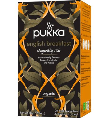 Pukka Organic Teas English breakfast bio null