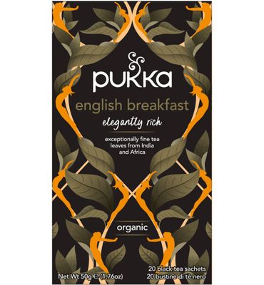 Pukka Organic Teas English breakfast bio null