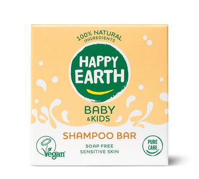 Happy Earth Shampoobar voor baby & kids (50g) 50g