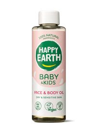 Happy Earth Happy Earth Gezicht & lichaam olie voor ba by & kids (150ml)