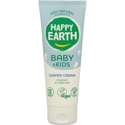 Happy Earth Billencreme zink voor baby & k ids (75ml) 75ml
