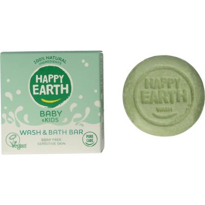 Happy Earth Was & bad bar baby & kids (50g) 50g