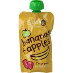 Ella's Kitchen Bananas & apples 4 maand knijp zak (120g) 120g thumb