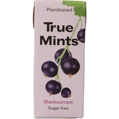 True Mints Blackcurrant suikervrij (13g) 13g