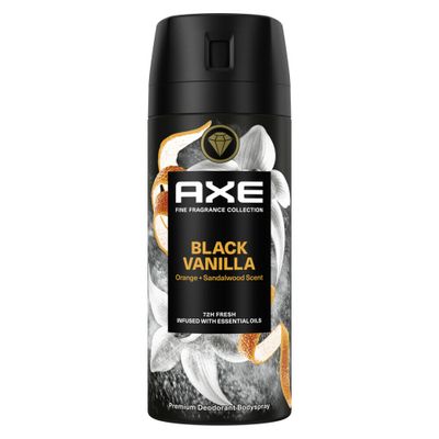 Axe Bodyspray black vanilla (150ml) 150ml