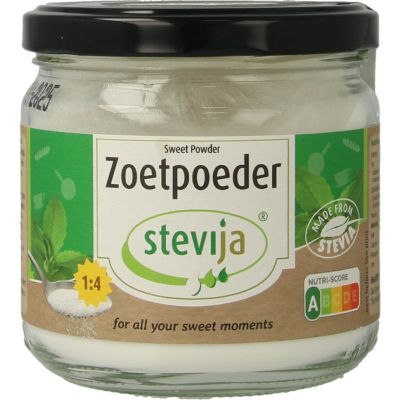 SteviJa Zoetpoeder - pot stevia (180g) 180g