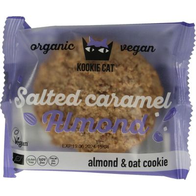 Kookie Cat Salted caramel & almonds bio (50g) 50g