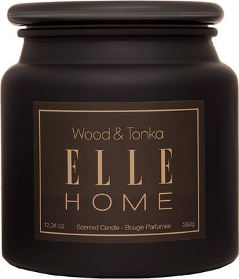 Elle Home Wood en tonka candle jar (350g) 350g