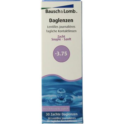 Bausch + Lomb Daglenzen -3.75 (30st) 30st
