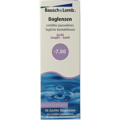 Bausch + Lomb Daglenzen -7.00 (30st) 30st