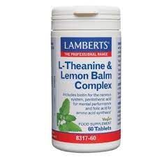 Lamberts Lamberts L-Theanine & citroenmelisse co mplex (60ca)