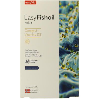 Easyvit Easyfishoil adult (30st) 30st