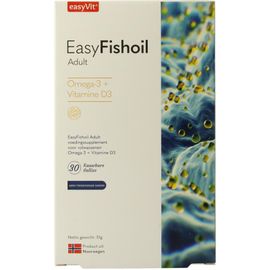 Easyvit Easyvit Easyfishoil adult (30st)