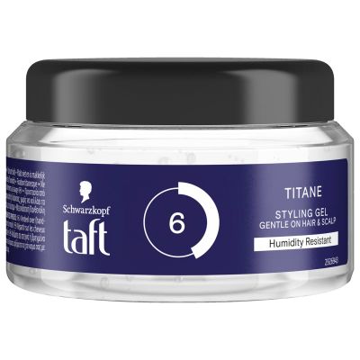 Taft Power gel titane pot (250ml) 250ml