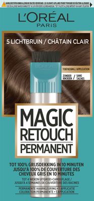 Magic Retouch Permanente haarkleurig nr 5 li chtbruin (1st) 1st