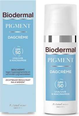 Biodermal Dagcreme anti-pigment SPF50 (50ml) 50ml