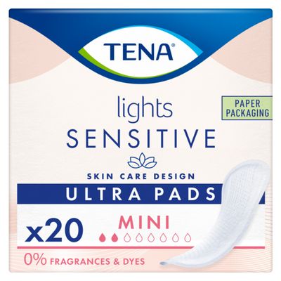 Tena Light pads sensitive mini (20st) 20st