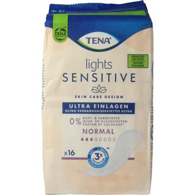 Tena Lights pads sensitive normal (28st) 28st