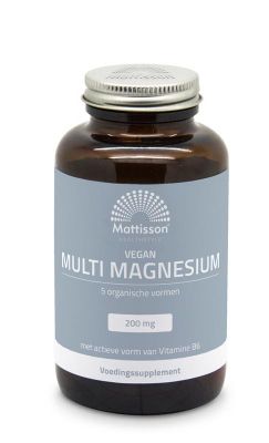 Mattisson Multi magnesium complex 200 mg Vegan (90tb) 90tb