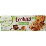 Bisson Choco hazelnoot cookies bio (175g) 175g thumb