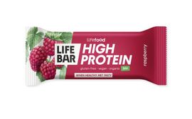 Lifefood Lifefood Lifebar proteine framboos bio (40g)