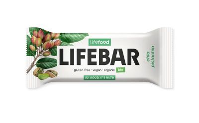 Lifefood Lifebar chia pistachio bio raw (40g) 40g
