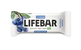 Lifefood Lifefood Lifebar blueberry quinoa bio r aw (40g)