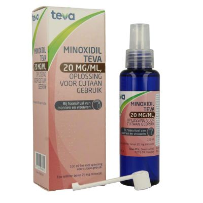 Teva Minoxidil 20mg/ml oplossing (100ml) 100ml