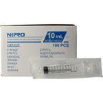 Nipro Injectiespuit luer 10ml 3-deli g (100st) 100st thumb