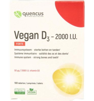 Quercus Vegan D3-2000 i.u. (100tb) 100tb